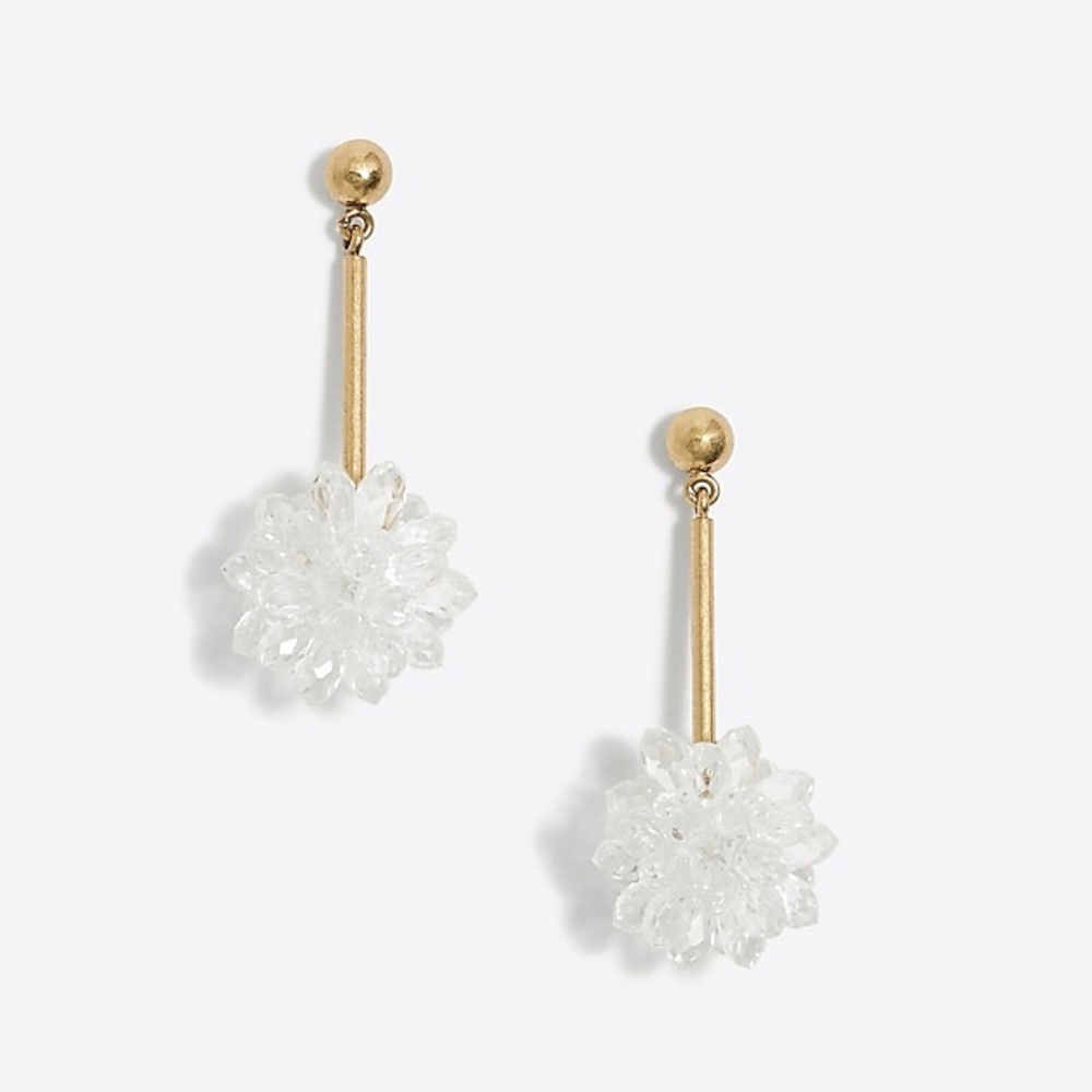 J Crew Snowdrop Earrings